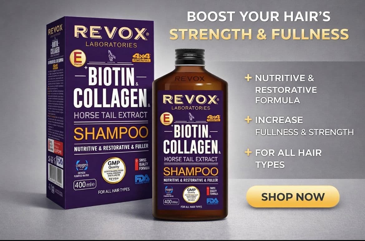Revox Laboratories Biotin & Kollagen Shampoo 400ml